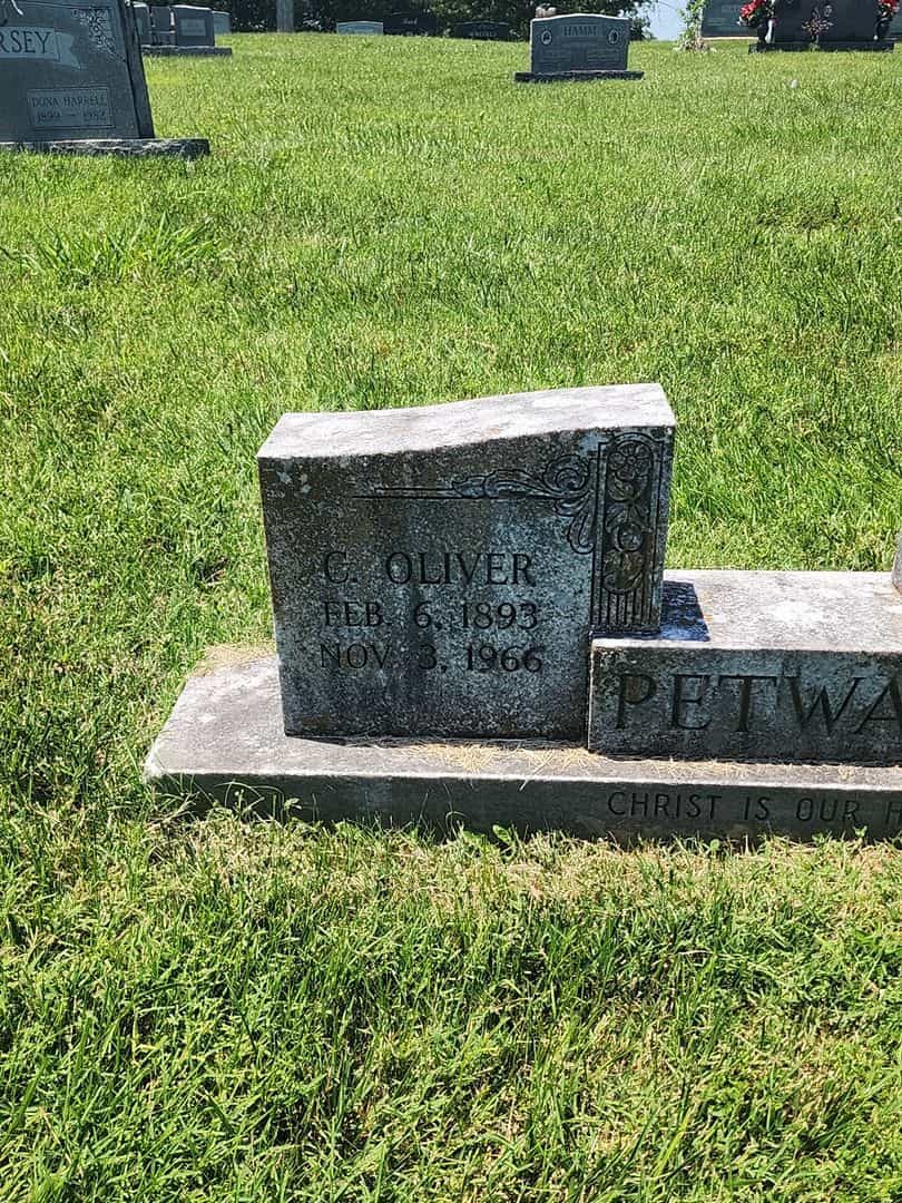 C. Oliver Petway's grave. Photo 3