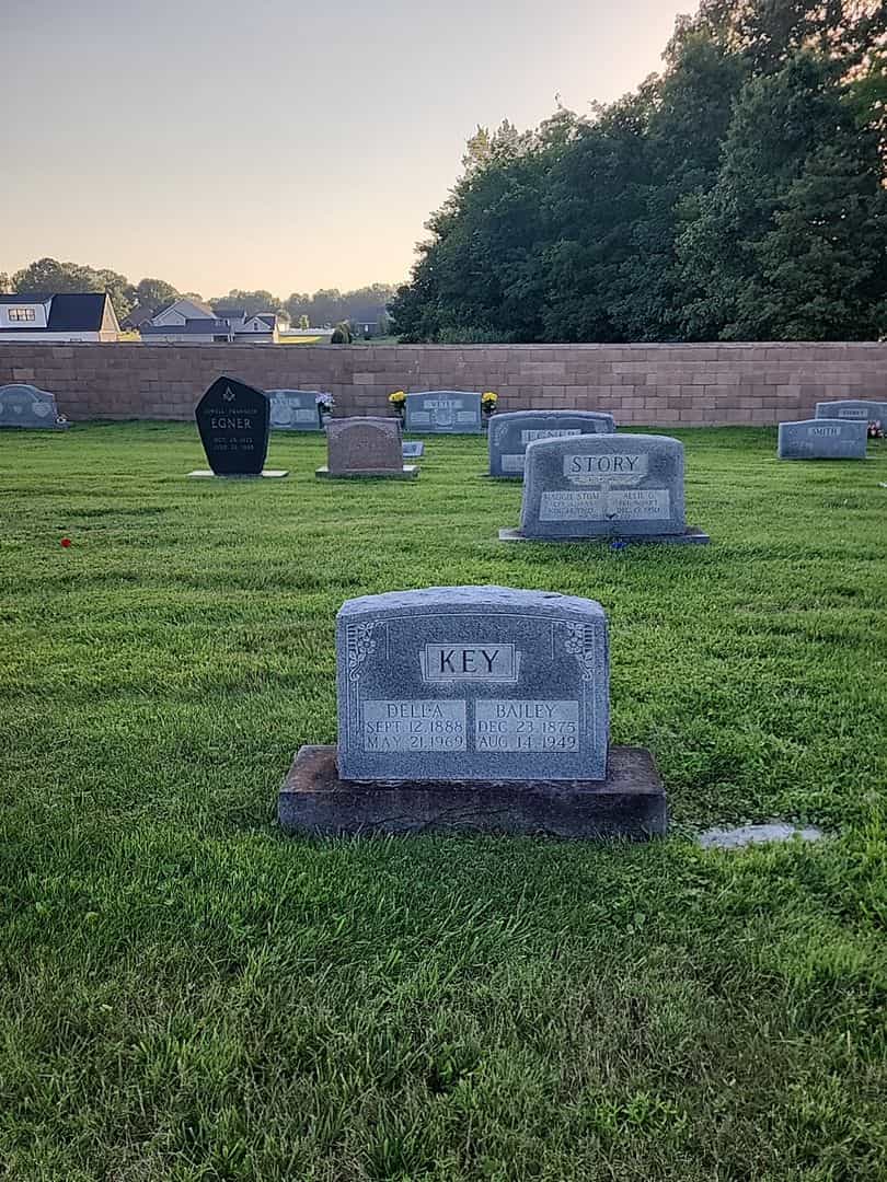 Bailey Key's grave. Photo 2
