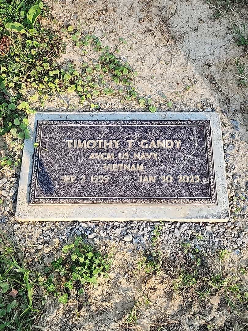 Timothy T. Gandy's grave. Photo 4