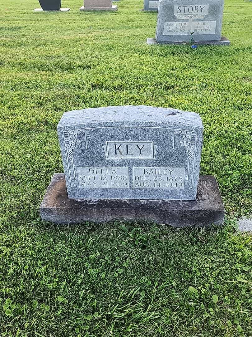 Bailey Key's grave. Photo 1