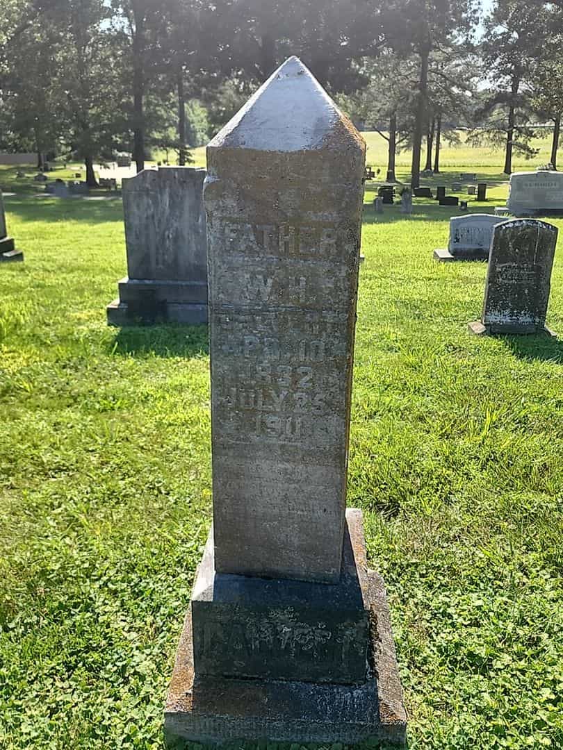Wilson H. Calvert's grave. Photo 3