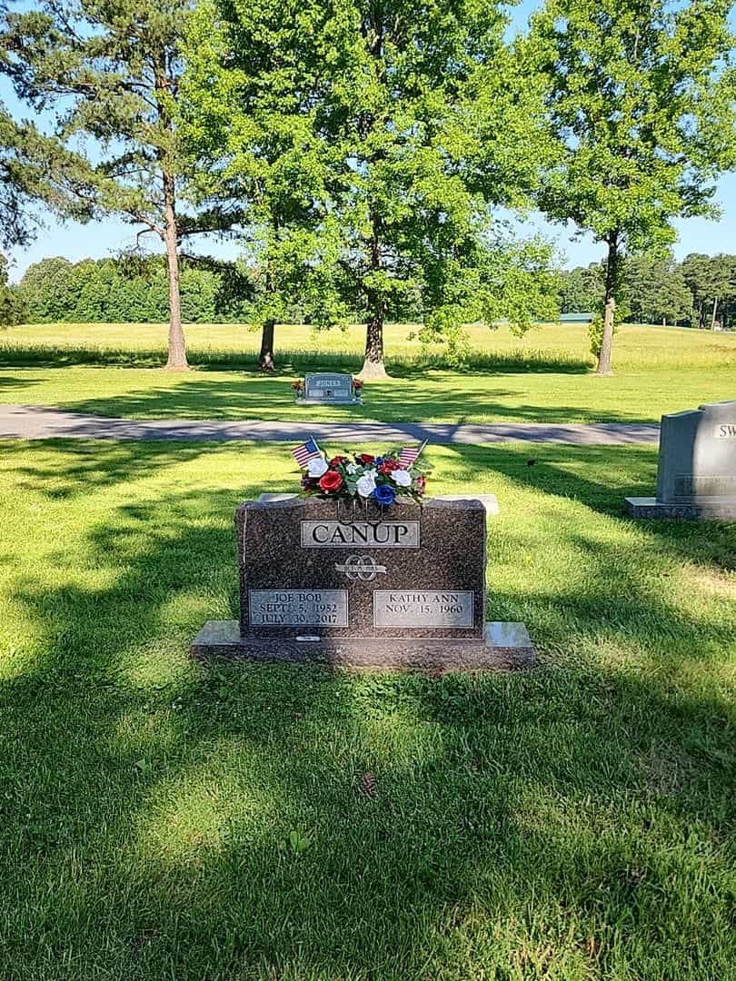 Joe Bob Canup's grave. Photo 2