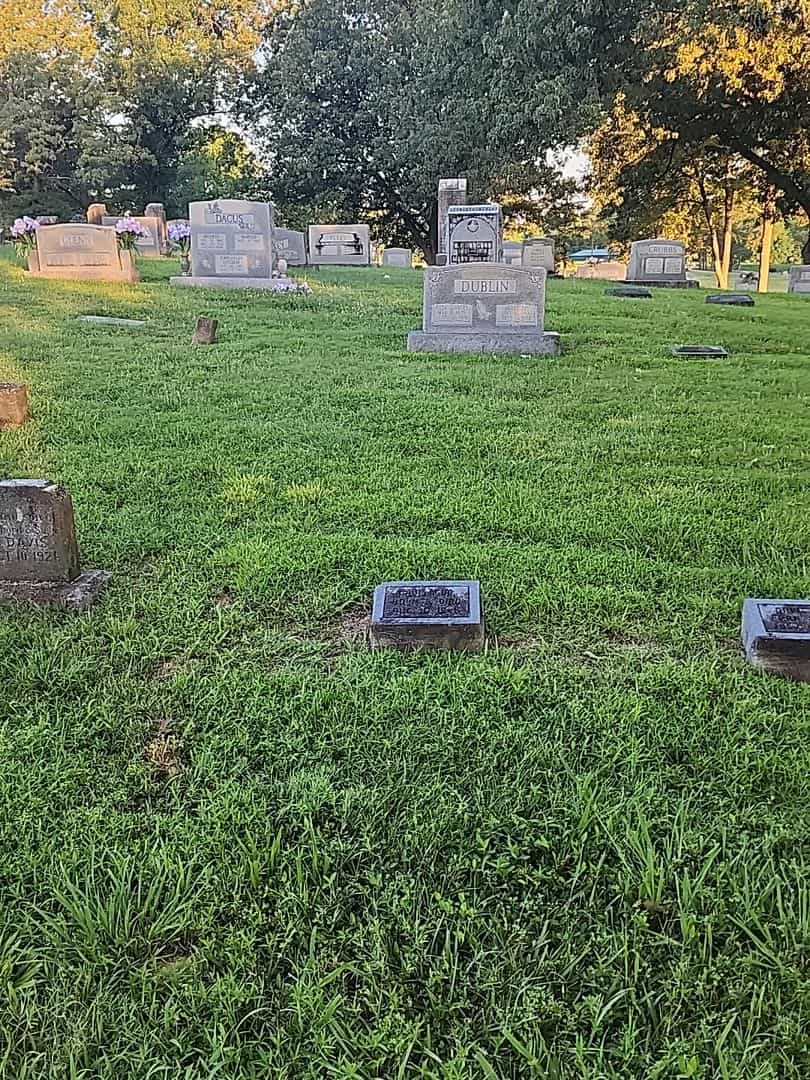 Infant Davis's grave. Photo 2