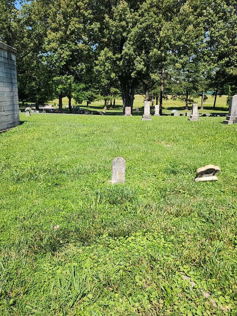 Katie M. Calvert's grave. Photo 2