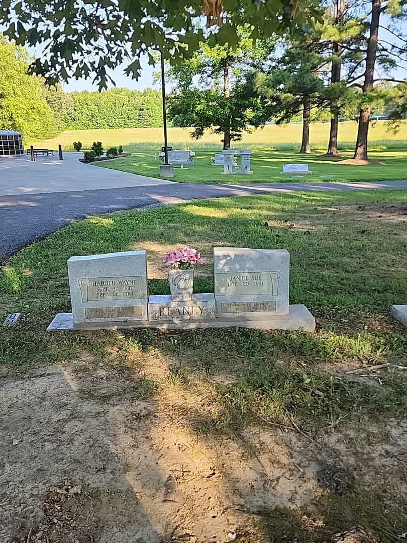 Harold Wayne Reaney's grave. Photo 2