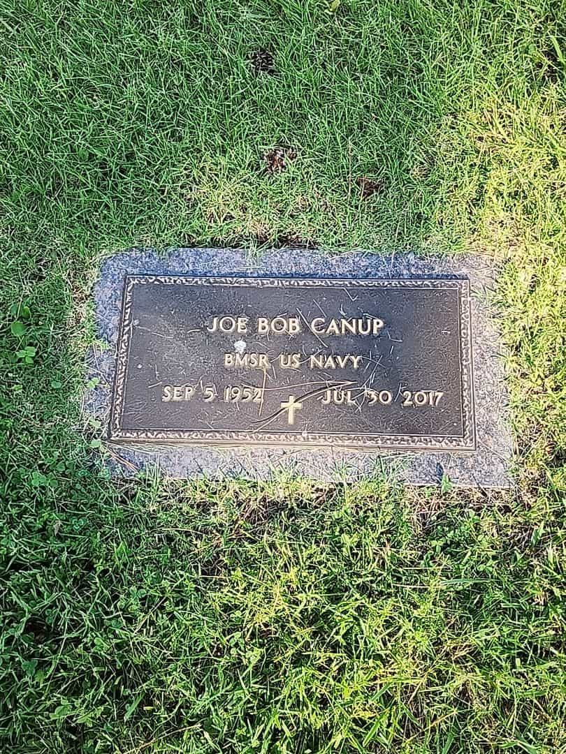 Joe Bob Canup's grave. Photo 3