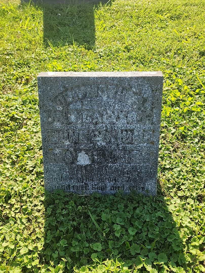 M. J. Calvert's grave. Photo 3
