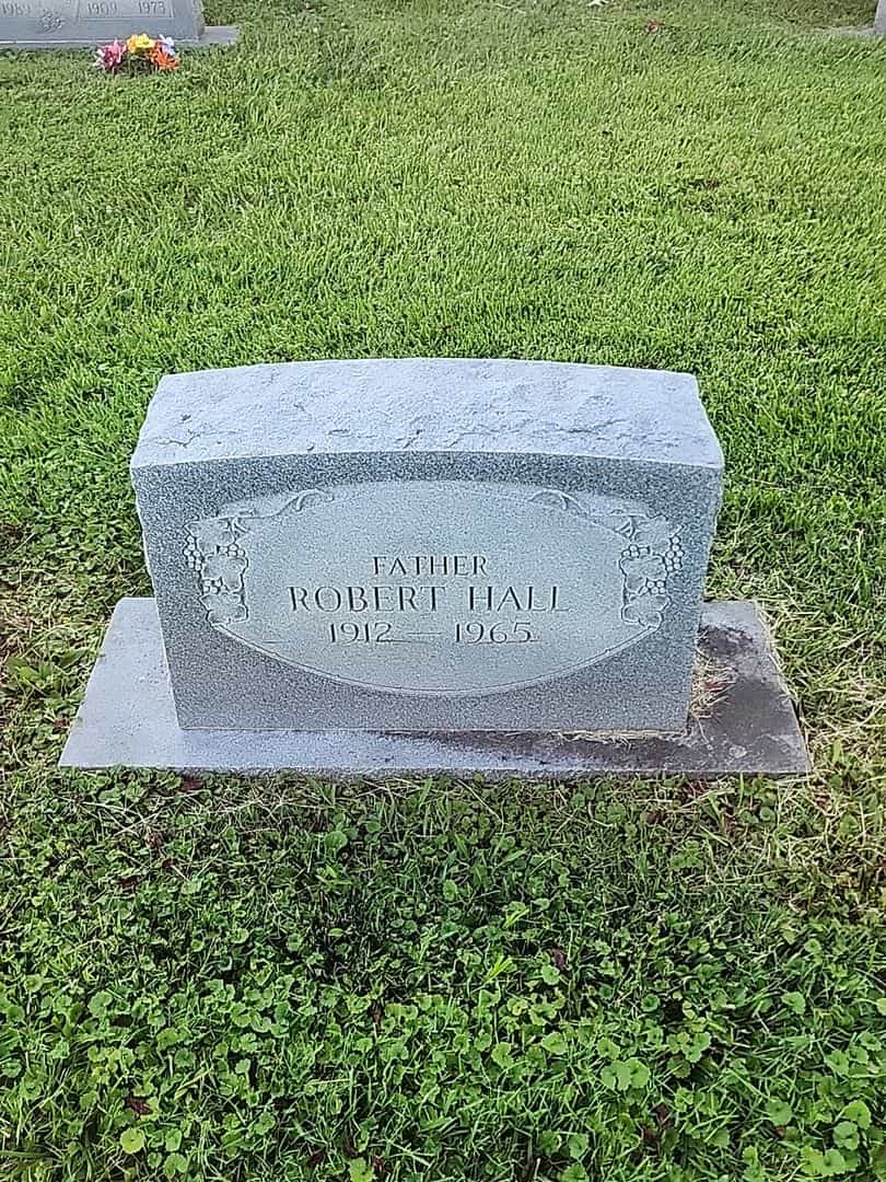 Robert Hall's grave. Photo 1