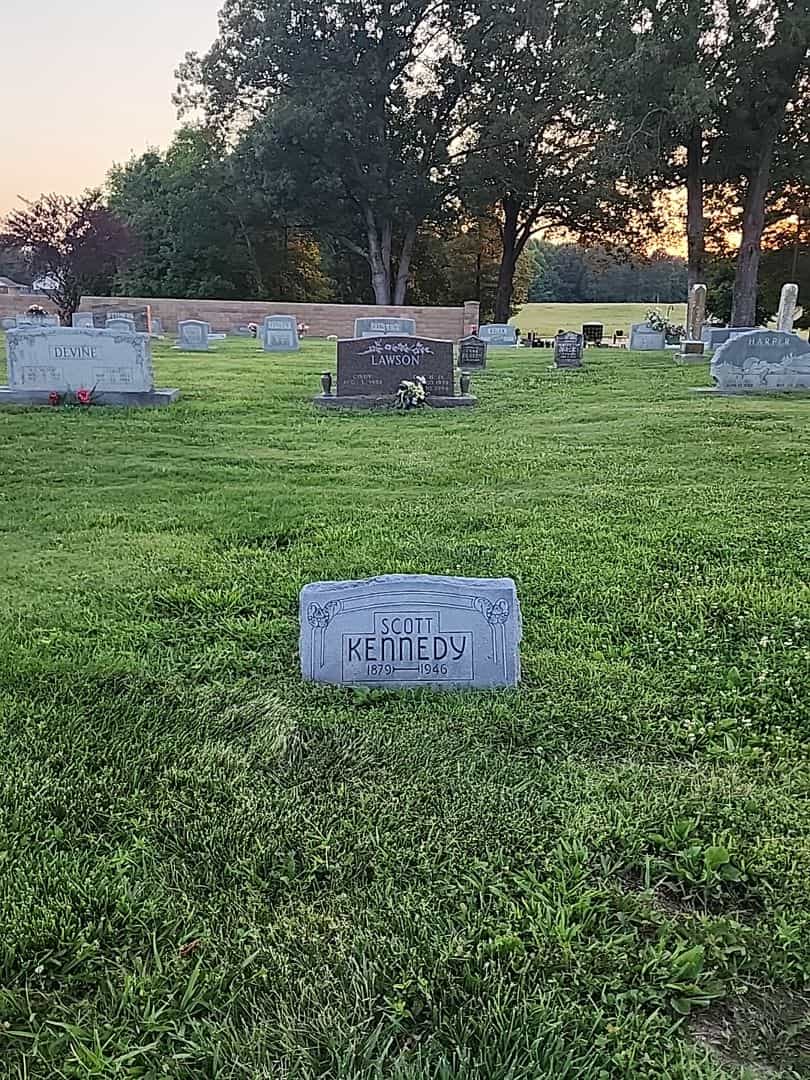 Scott Kennedy's grave. Photo 2