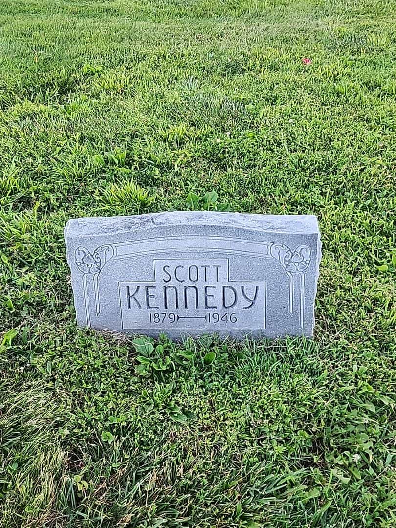 Scott Kennedy's grave. Photo 1