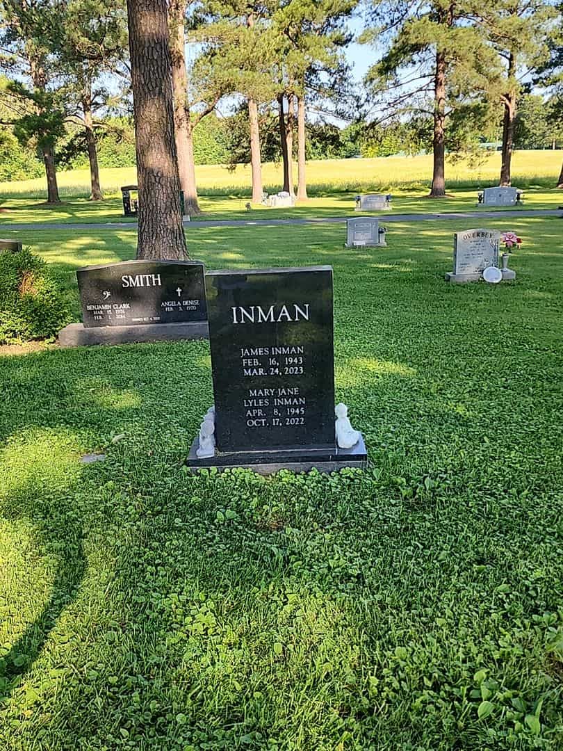 James Inman's grave. Photo 2