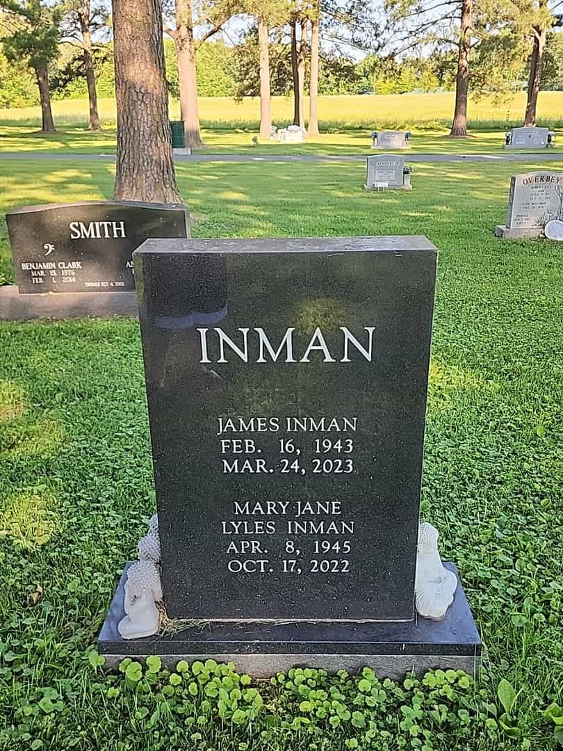 James Inman's grave. Photo 1