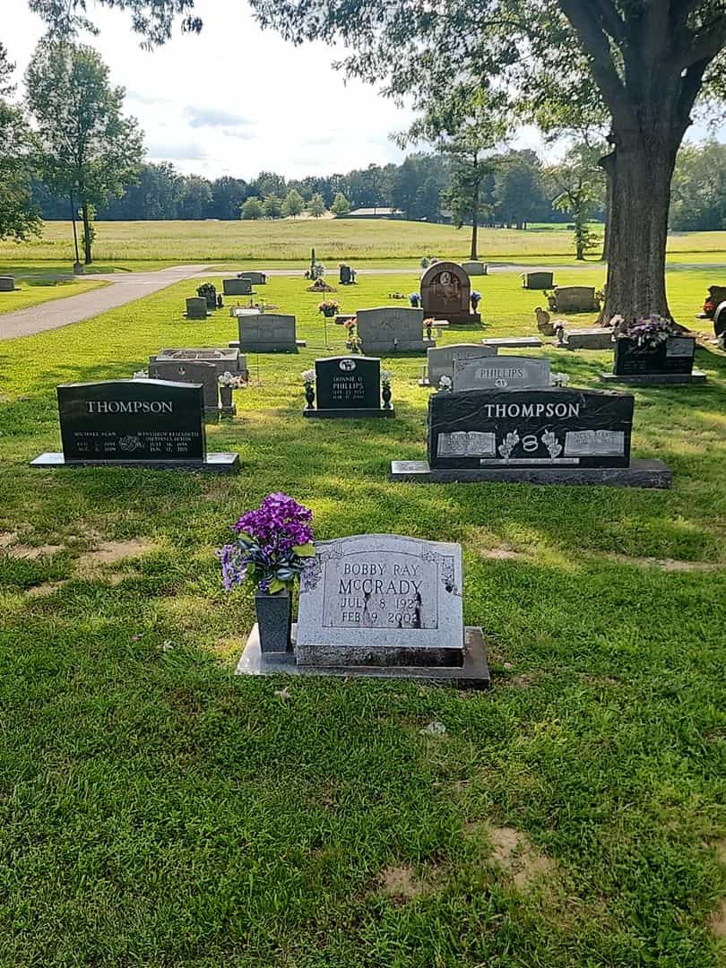 Bobby Ray McCrady's grave. Photo 2