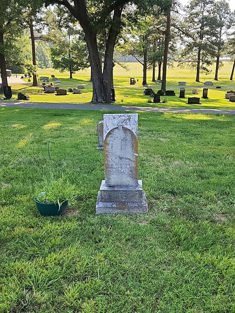 George W. Nash's grave. Photo 2