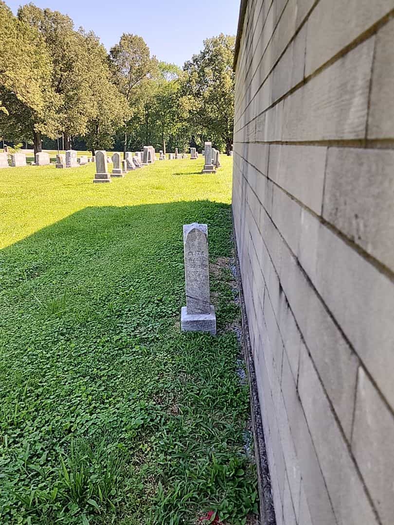 Eliza Nash's grave. Photo 2
