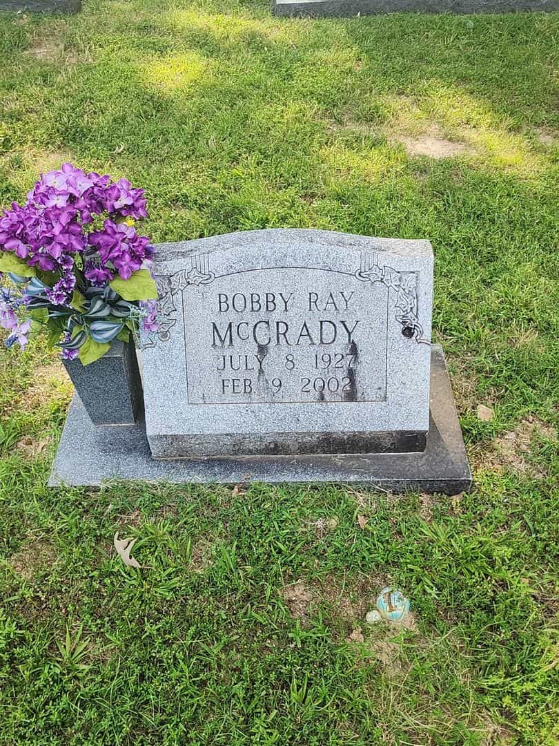 Bobby Ray McCrady's grave. Photo 1