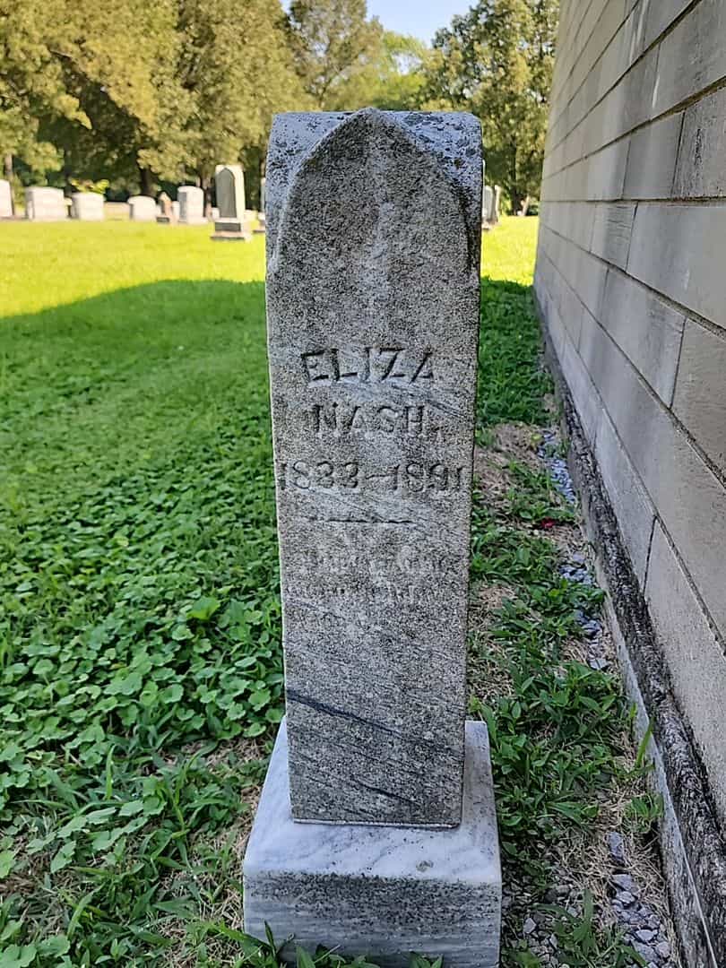 Eliza Nash's grave. Photo 1