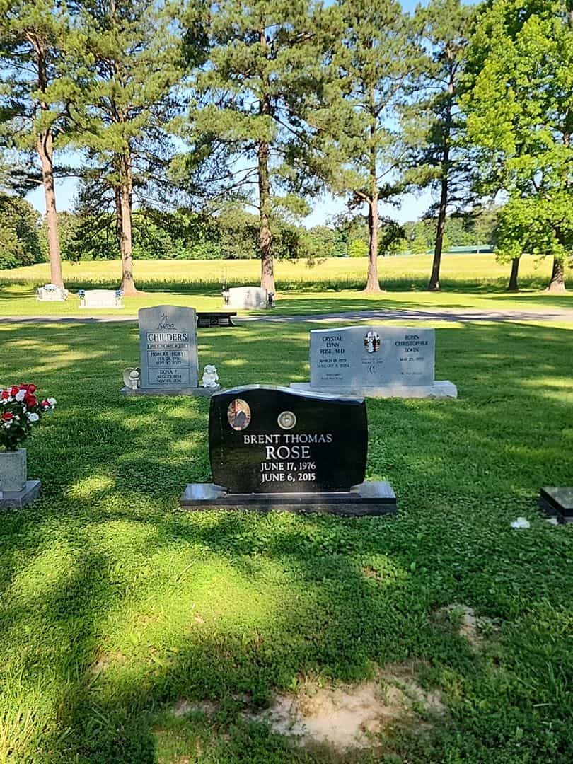 Brent Thomas Rose's grave. Photo 2