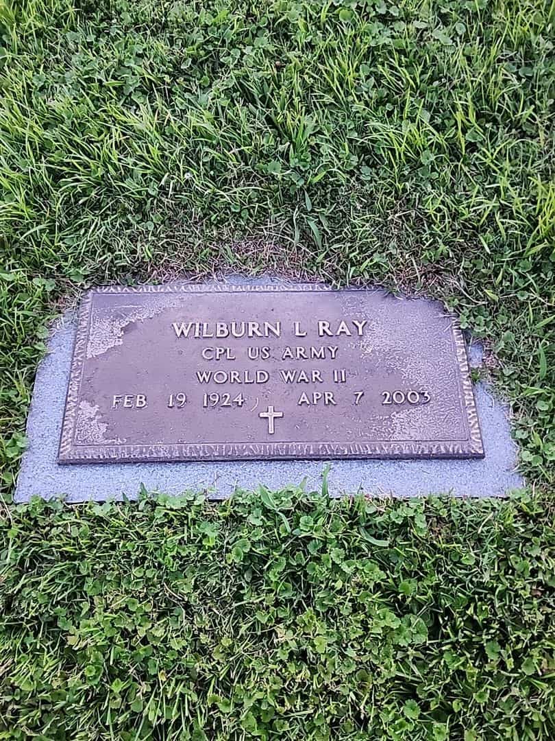 Wilburn L. Ray's grave. Photo 3