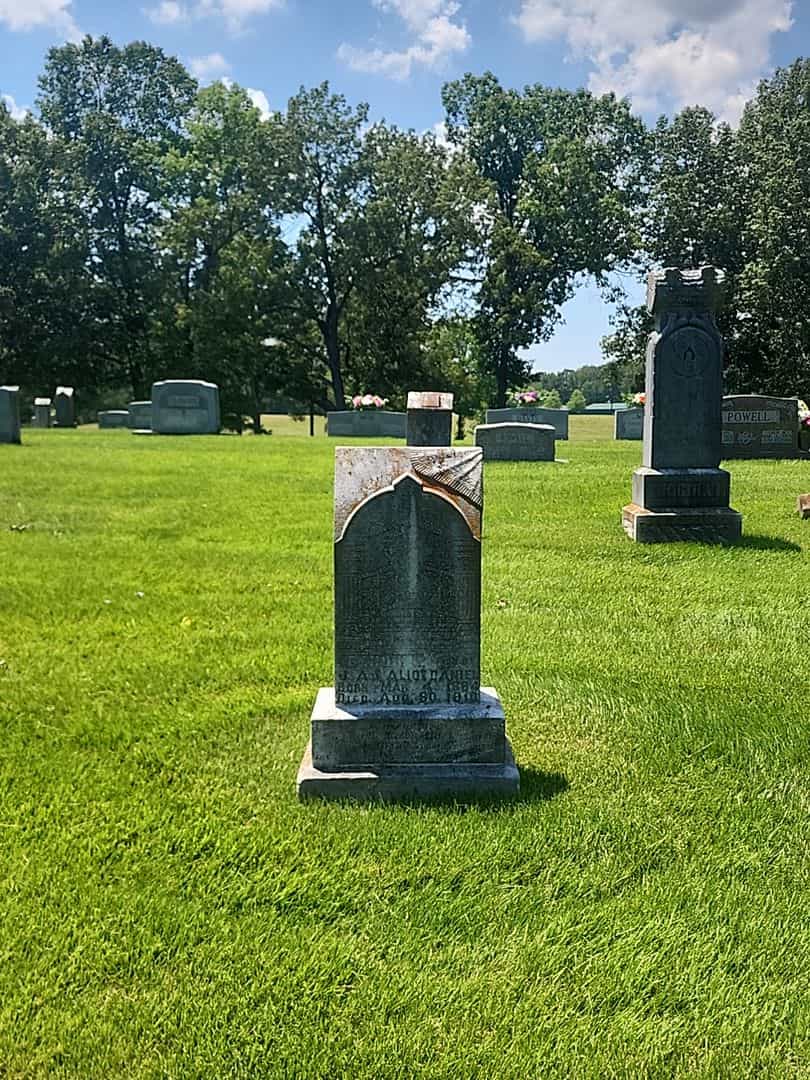Bertie L. Daniel's grave. Photo 2