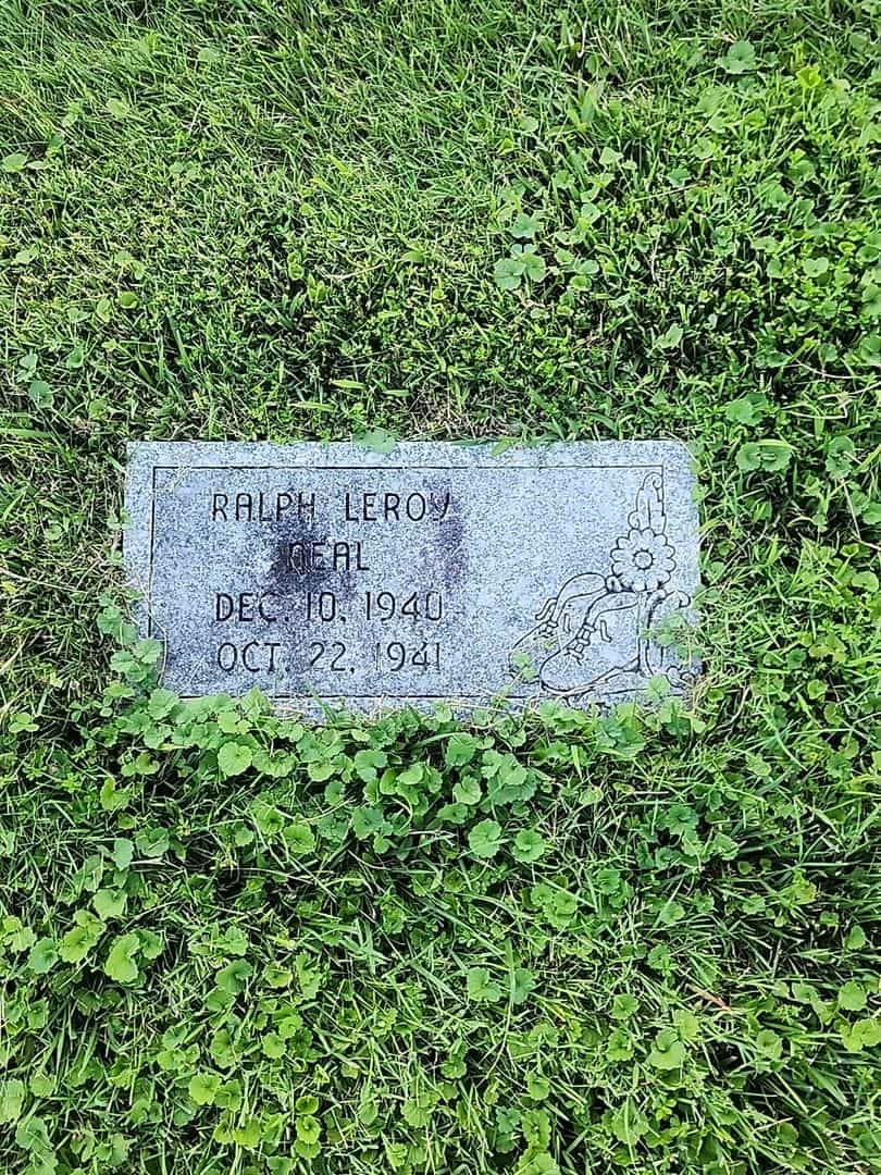 Ralph Leroy Neal's grave. Photo 1