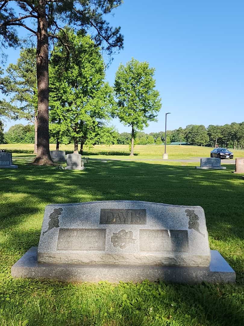 Austin Leon Davis's grave. Photo 1