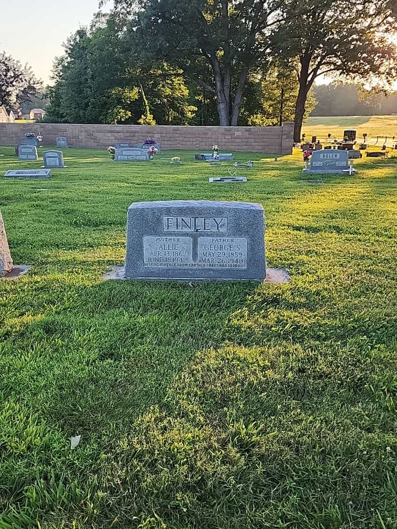 George S. Finley's grave. Photo 2