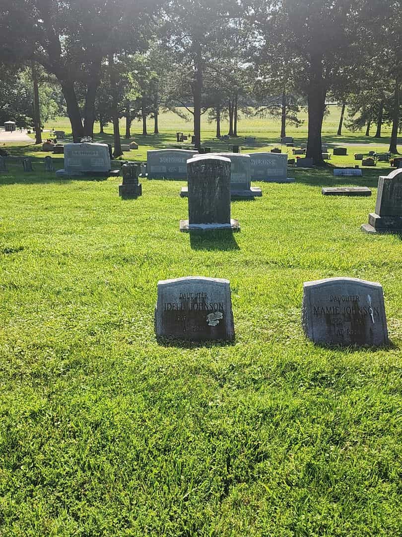 Idell Johnson's grave. Photo 2