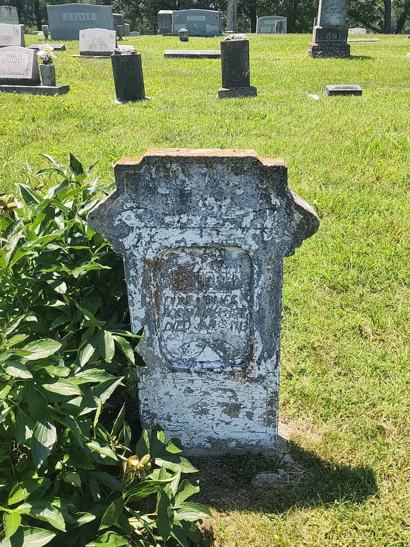 Dixie Jones's grave. Photo 1