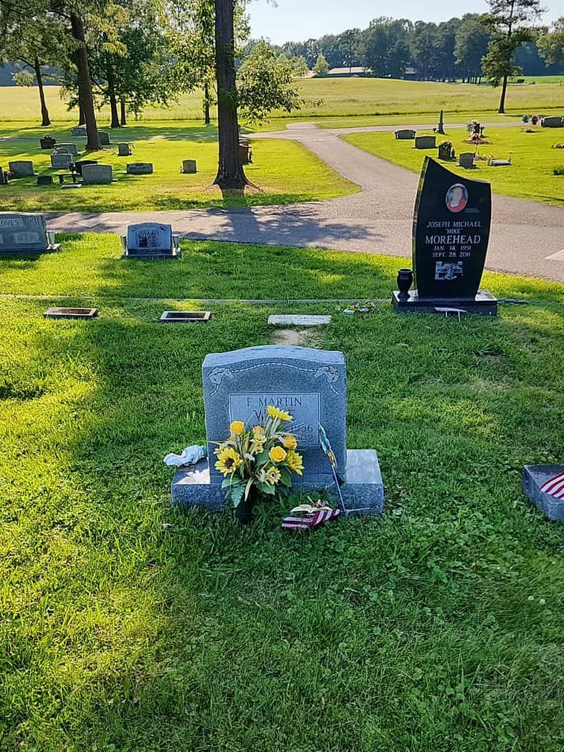 F. Martin Wade's grave. Photo 2