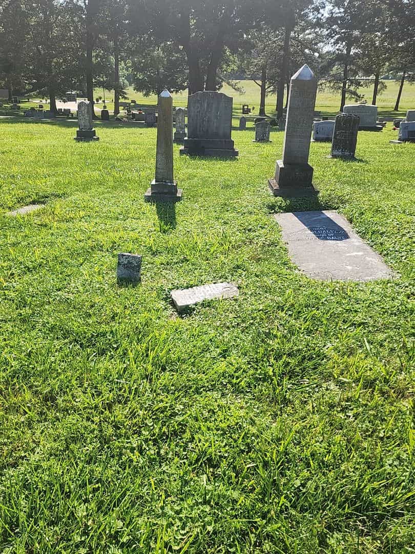 Lizzie Calvert's grave. Photo 2