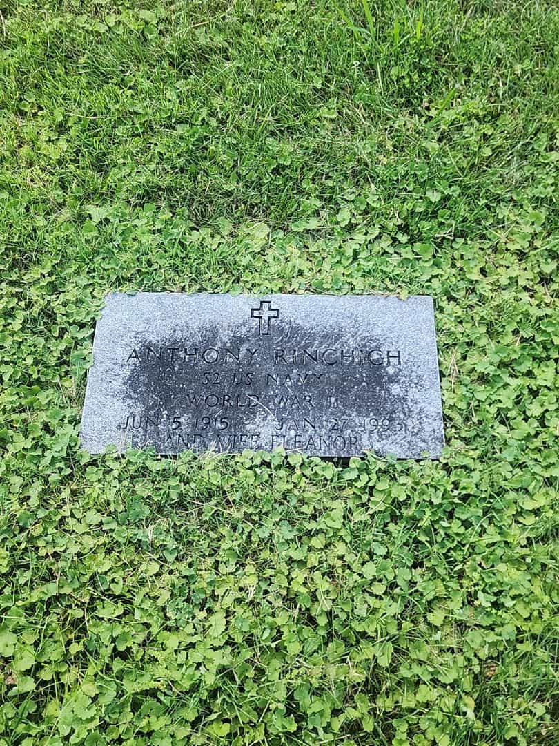 Anthony Rinchich's grave. Photo 1