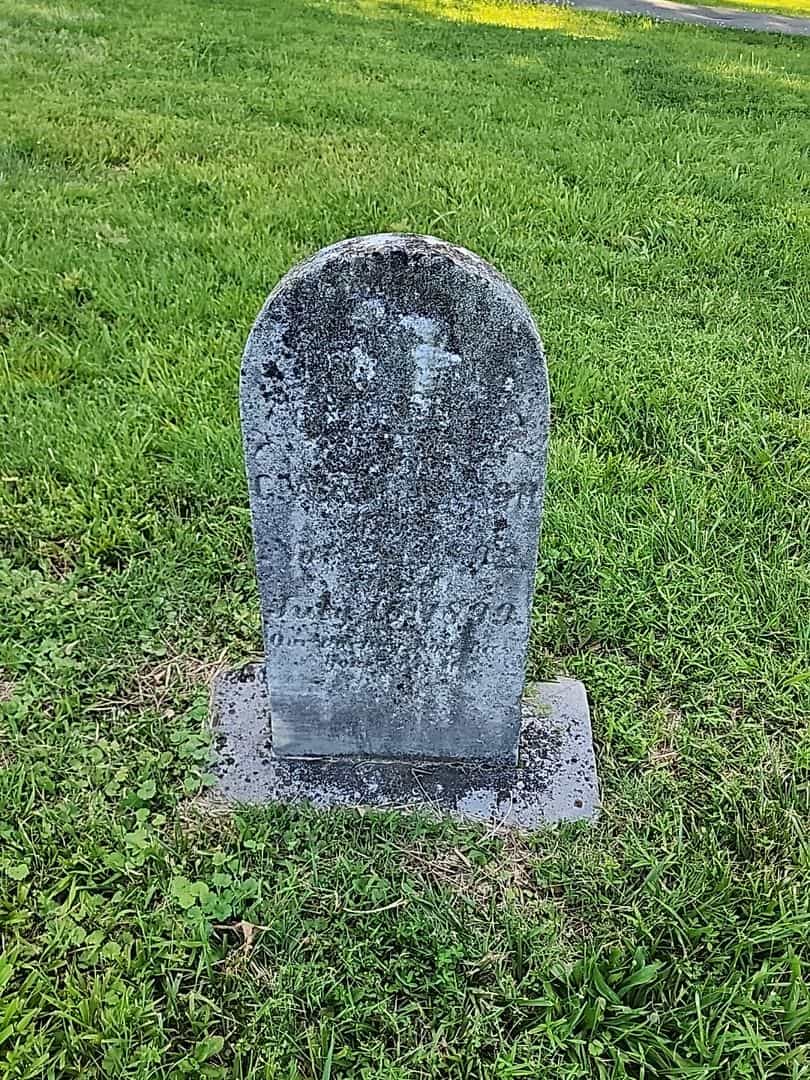 George Nash's grave. Photo 1