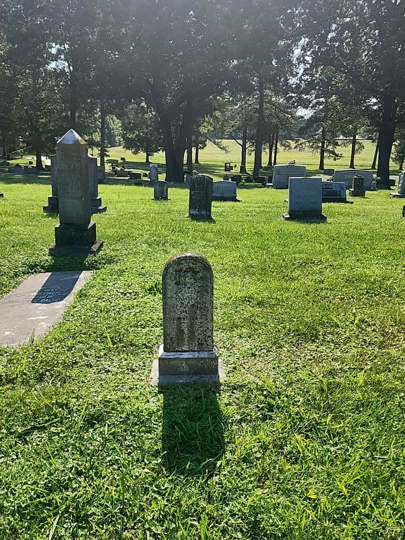 W. F. Calvert's grave. Photo 2