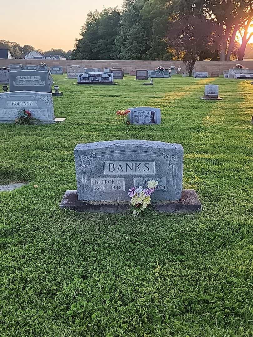 George D. Banks's grave. Photo 2