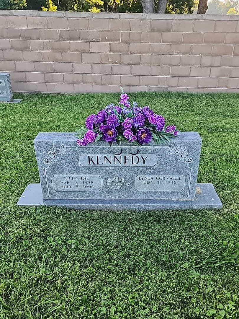 Billy Joe Kennedy's grave. Photo 1
