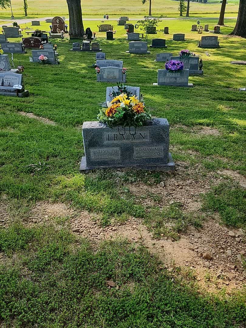 Steve O. Irvan's grave. Photo 2