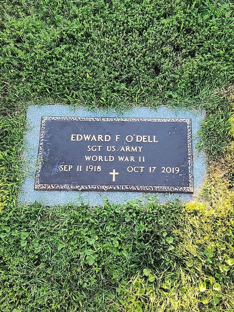 Edward F. O'Dell's grave. Photo 3