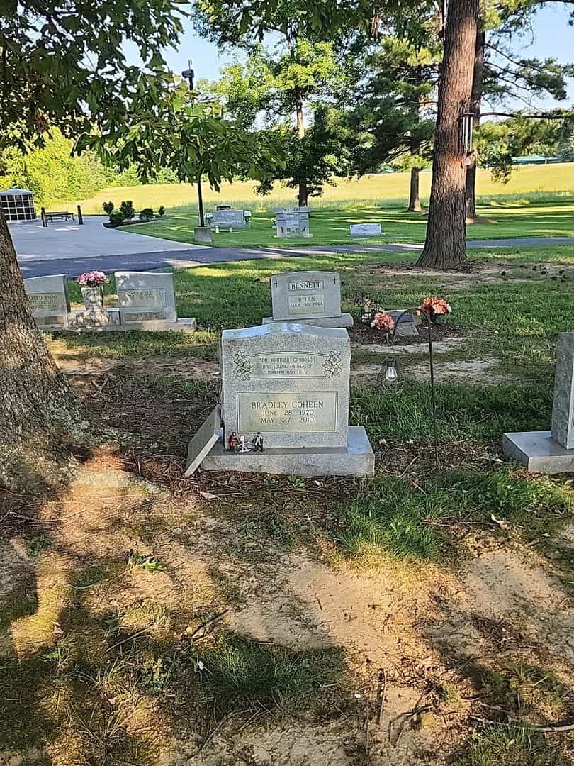 Bradley Goheen's grave. Photo 2