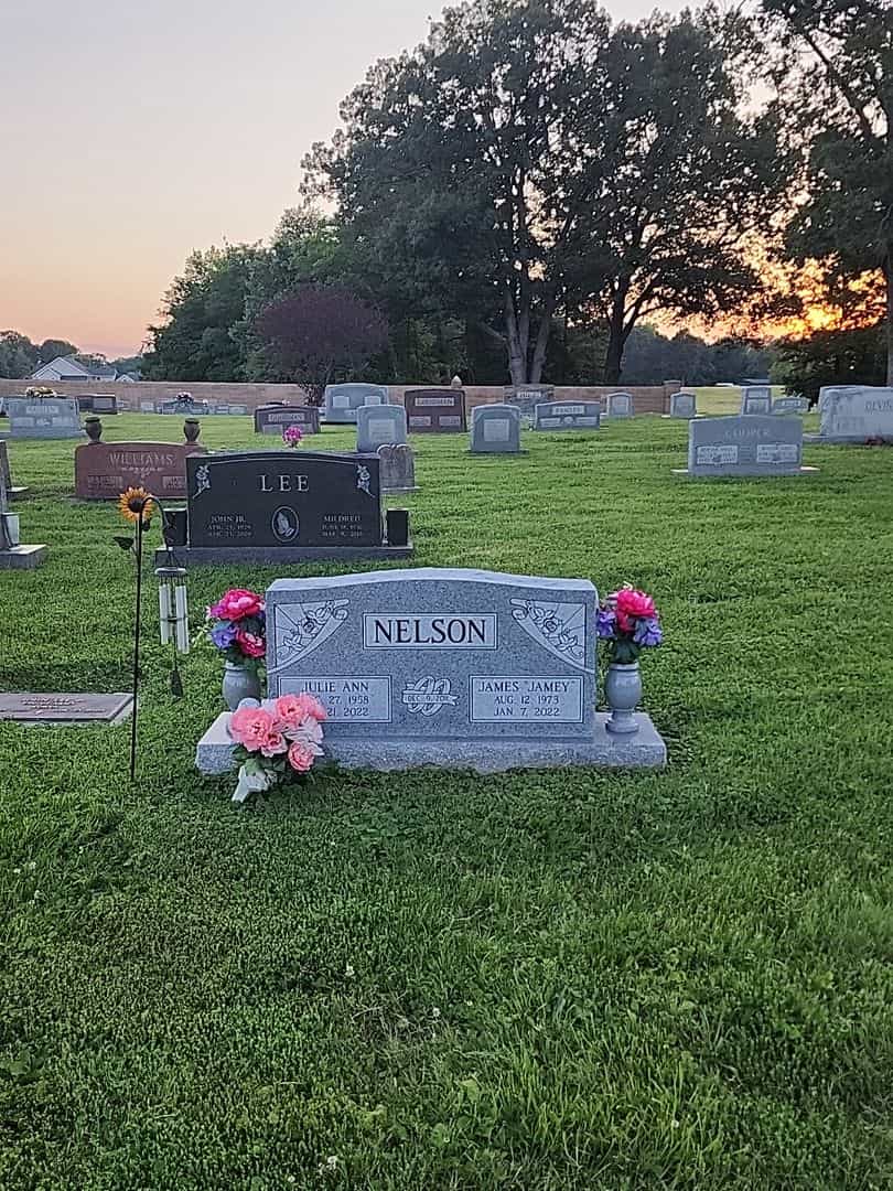 James "Jamey" Nelson's grave. Photo 2