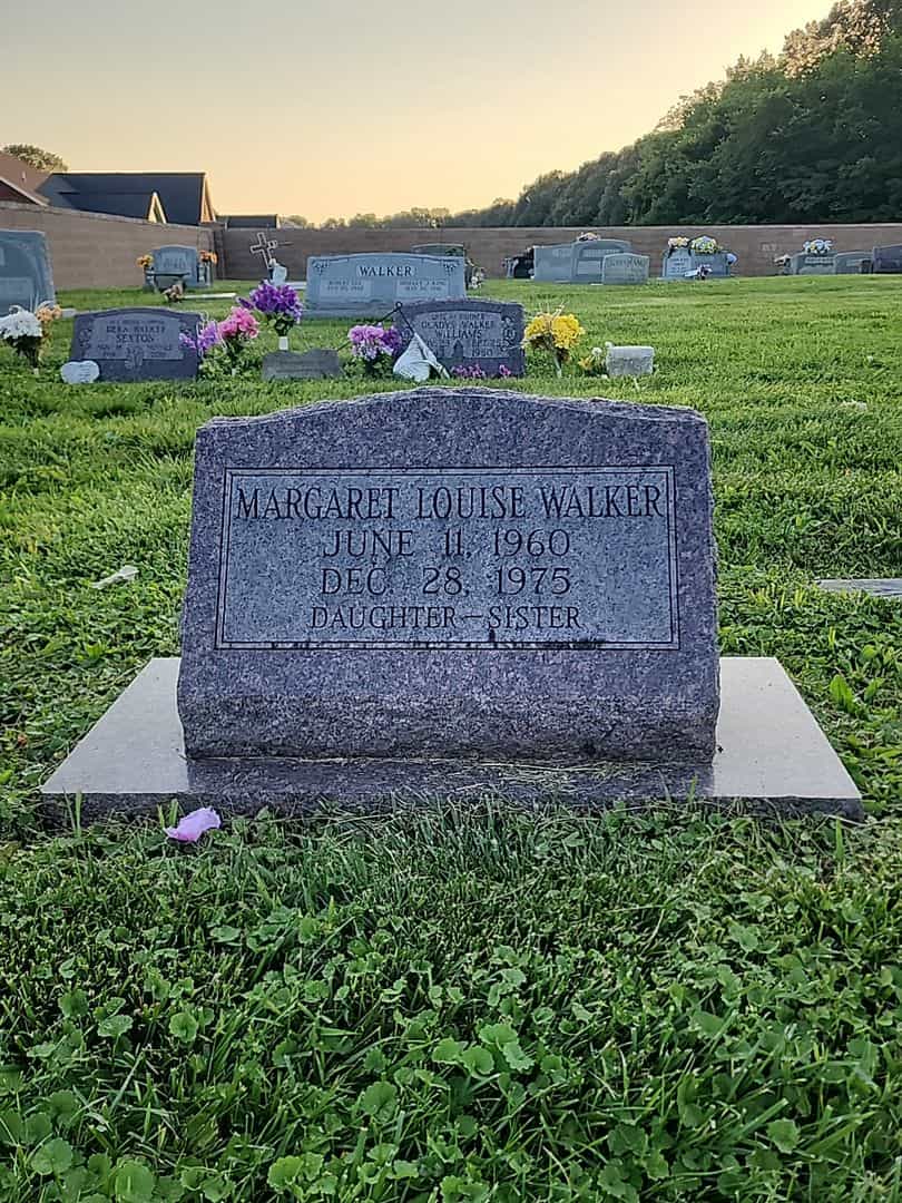 Margaret Louise Walker's grave. Photo 1