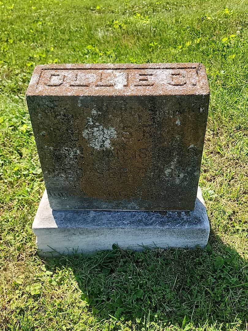 Ollie C. East's grave. Photo 1