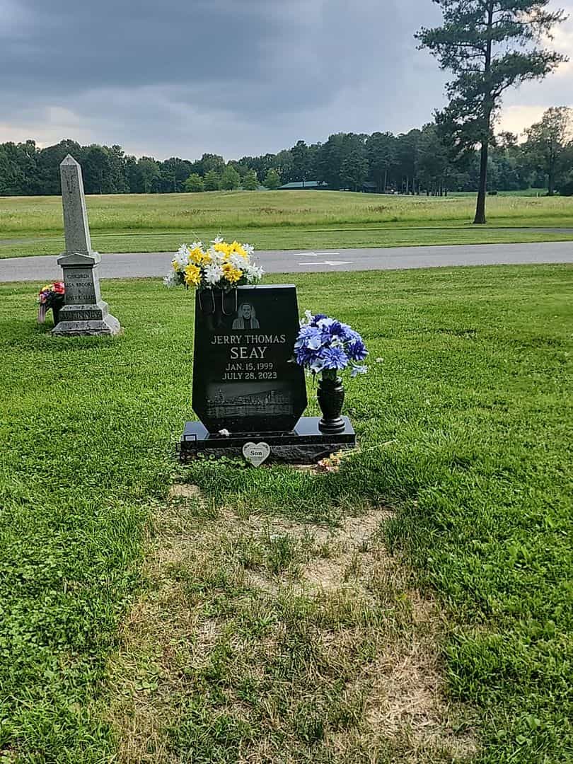Jerry Thomas Seay's grave. Photo 2