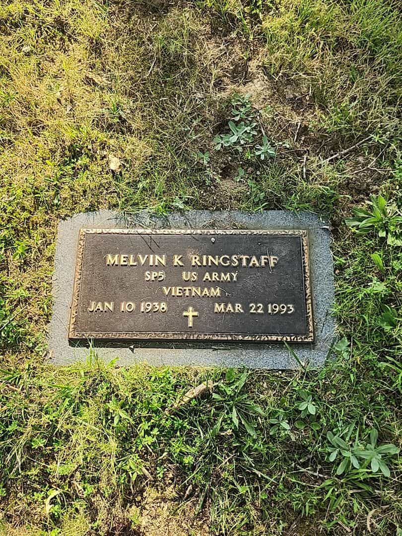 Melvin Kenneth Ringstaff's grave. Photo 3