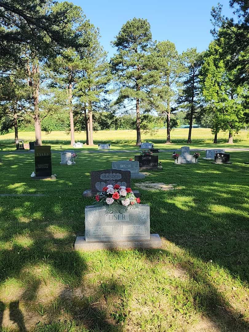 Irvin M. "Butch" Oser's grave. Photo 2